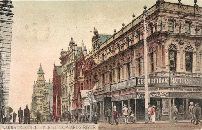 Barrack Street Old Perth Perth History